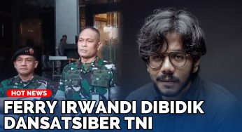 Gawat! Ferry Irwandi Dibidik Dansatsiber TNI Gara-Gara Ucapan Kontroversial